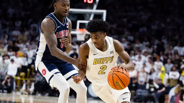 dribbling around player