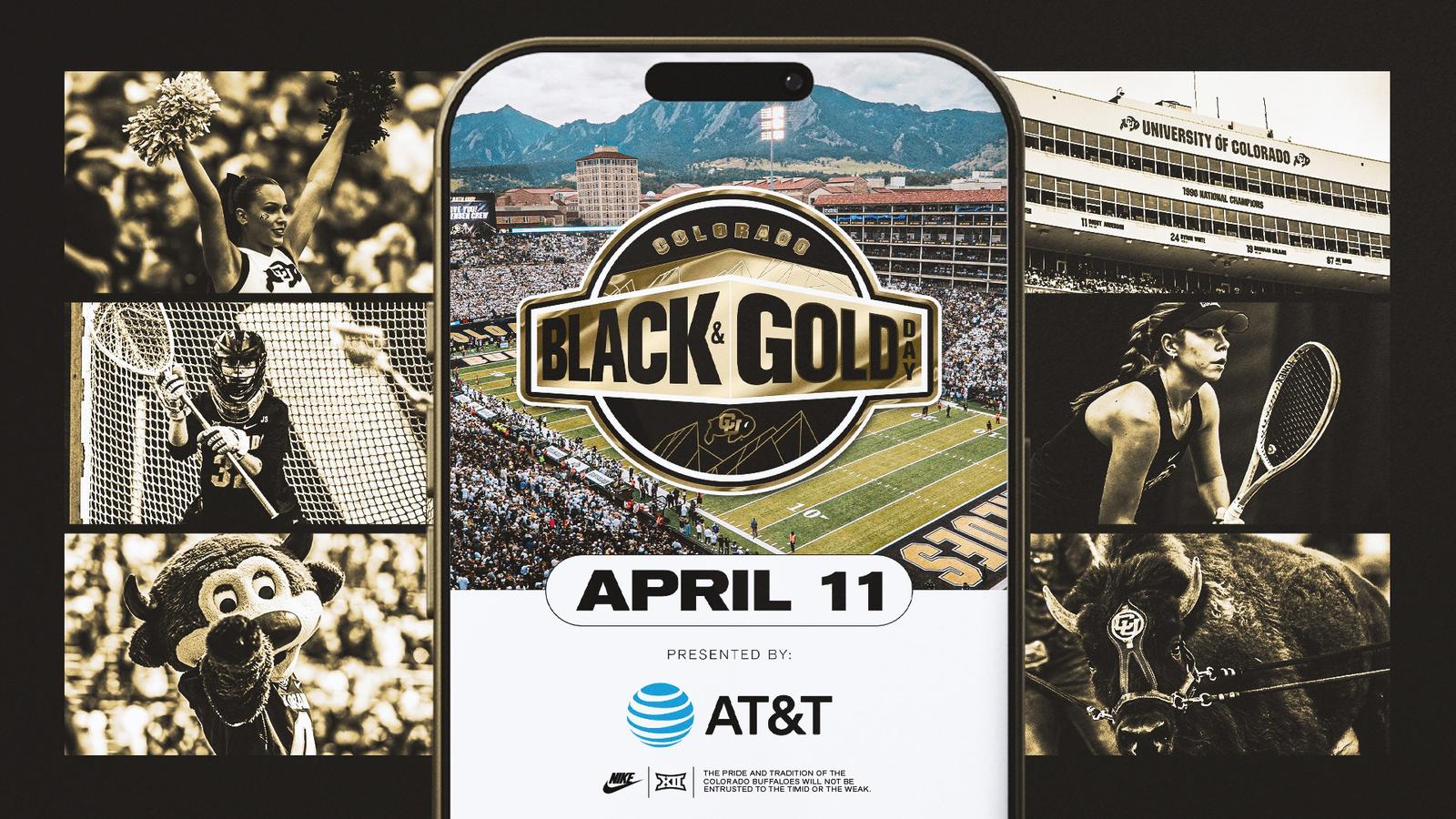 AT&T Black & Gold Weekend: Know Before You Go! - University of Colorado Athletics