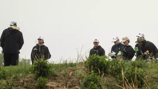 Men's Golf during practice rounds Big 12