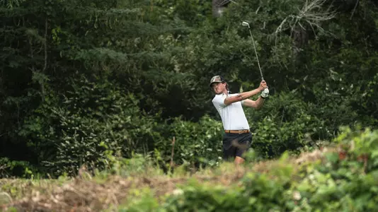 Hunter at 2026 NCAA Men's Golf Championship