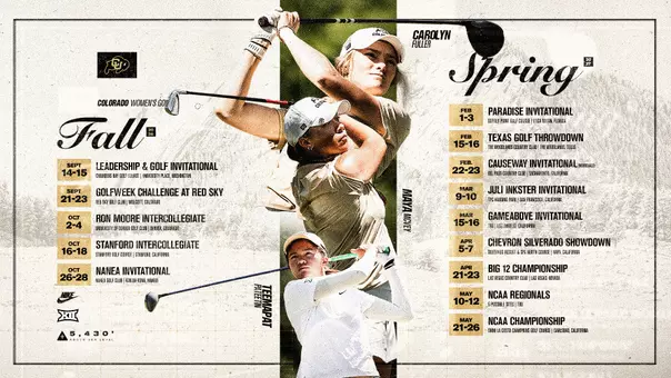 2026-27 Women's Golf Schedule