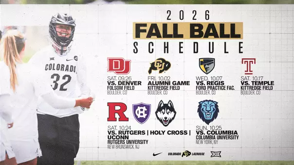 Lacrosse Fall Ball Schedule