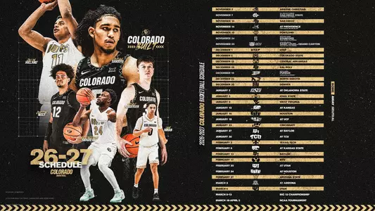 2026-27 Colorado Men's Basketball Schedule
