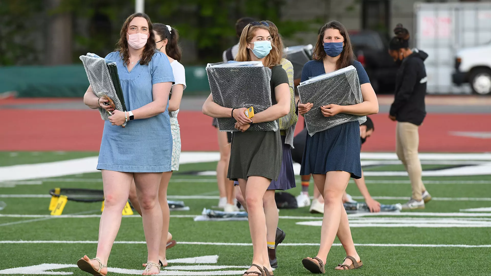 Celebrating the class of 2021 with games, food and memories
