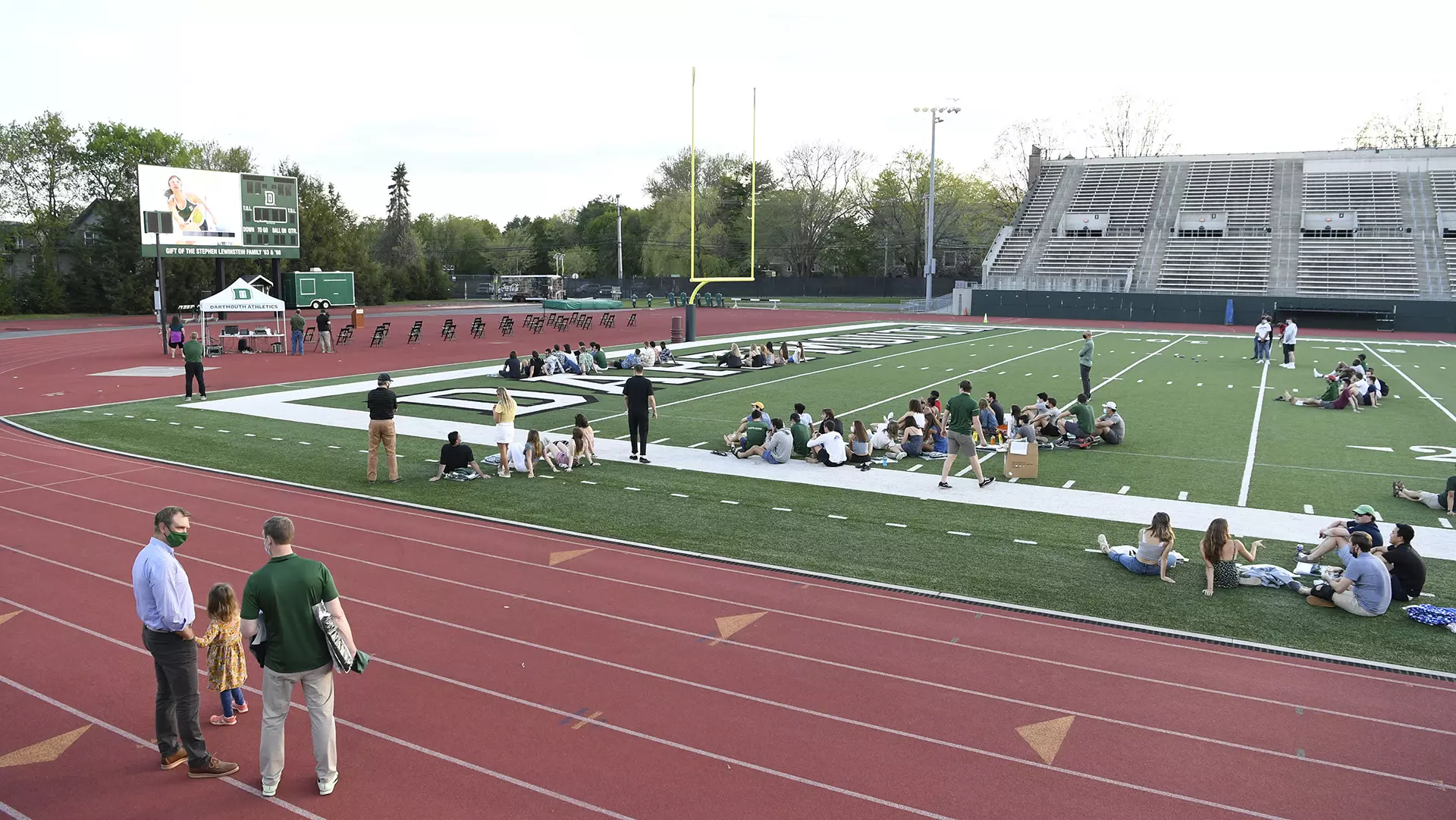 Celebrating the class of 2021 with games, food and memories