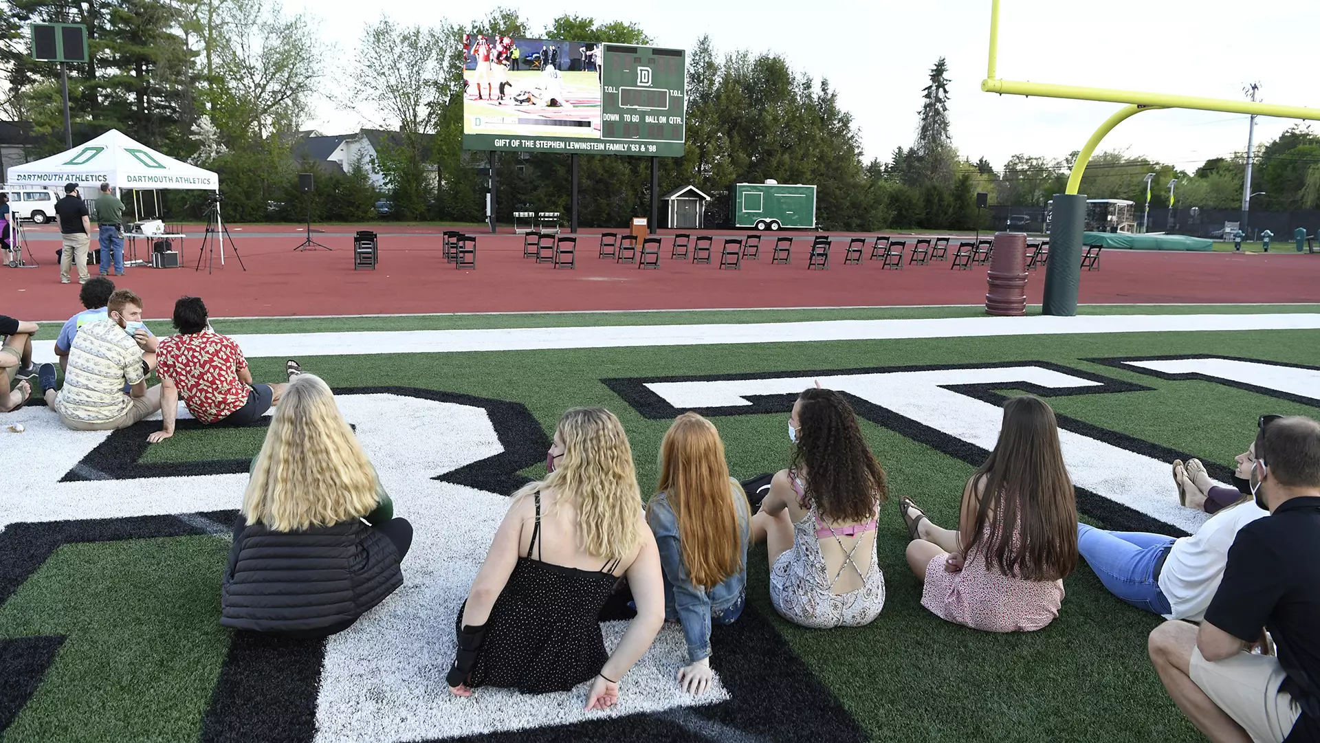 Celebrating the class of 2021 with games, food and memories