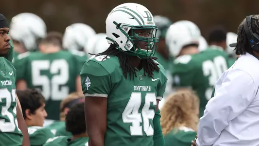 October 9, 2021 Football action versus Yale