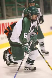 Big Green Take Game One in Women's Quarterfinal Hockey Action