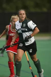 Field Hockey Downed by Columbia, 2-0, on Homecoming