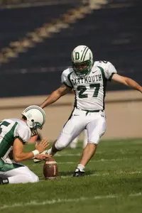 Dartmouth Football Edged by Princeton, 17-14, in Overtime