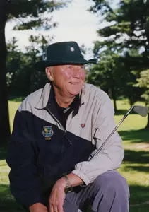 Former Men's Golf Coach Bill Johnson Receives GCAA Honor Award