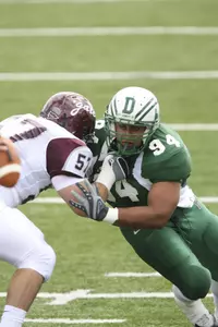 Football Comes Up Short in Rain and Wind at Columbia, 21-13