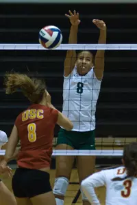 Dartmouth Volleyball Loses in Three to Princeton