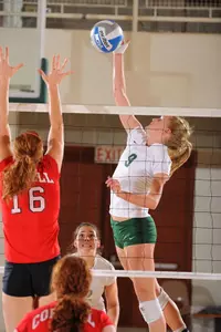 Dartmouth Women's Volleyball Defeats Harvard, Sweeps the Crimson in Season Series