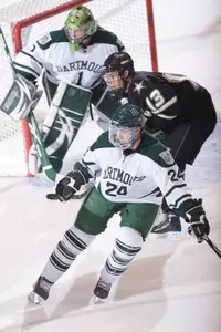 Dartmouth Men's Hockey Ties Harvard in High Scoring Affair