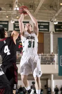 Three Straight for Men's Hoops in Tight 57-54 Win