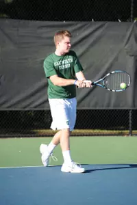 Men's Tennis Narrowly Falls to Princeton