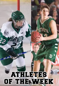 Jenna Cunningham and Robby Pride Tabbed Dartmouth Athletes of the Week