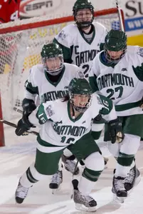Bowman's 100th Point Not Enough for No. 8 Big Green in Loss to No. 7 St. Lawrence
