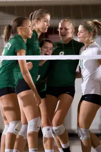 Dartmouth Women's Volleyball Pulls Out Victory Over Brown