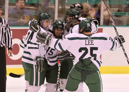 Men's Hockey Looks to Add to Win Column Against Clarkson, SLU