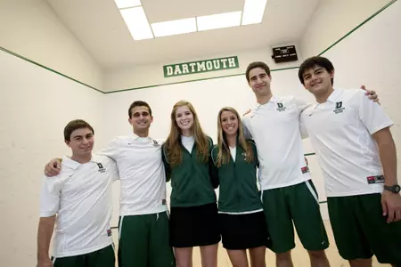 Dartmouth Squash Teams Begin Season with Fall Classic