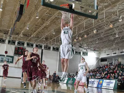 Weeden Double-Double, Balanced Attack Lead Men to Victory