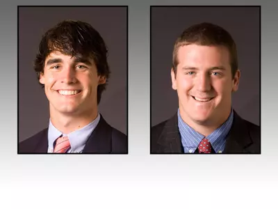 Scott, Shipley Chosen for Academic All-District Football Team
