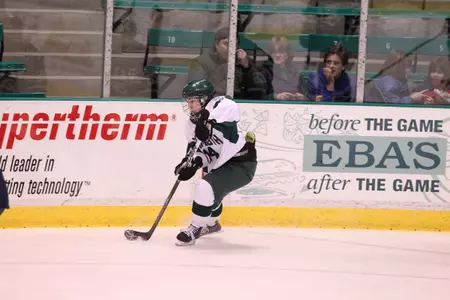 Six Different Players Score in Women's Hockey Victory