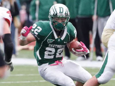 Football Runs Away with 28-10 Victory at Cornell