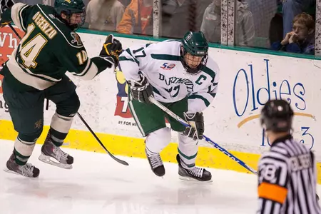 Men's Hockey Earns Two Points with Win over Brown