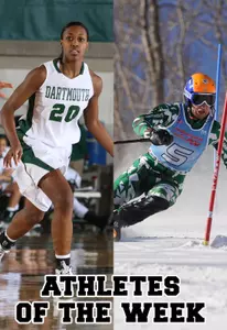 Brittney Smith and Ace Tarberry Tabbed Dartmouth Athletes of the Week