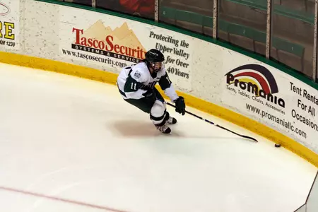 Power Play Goals Propel Women's Hockey to Victory