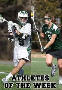 Sarah Plumb and Kip Dooley Named Big Green Athletes of the Week