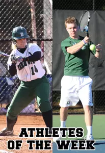Curtis Roby and Hillary Hubert Tabbed Athletes of the Week