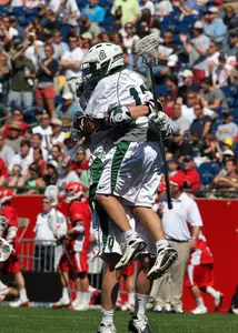 Men's Lacrosse Stuns No. 6 Cornell at New England Lacrosse Classic