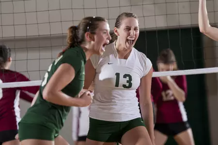 Underclassmen Lead Volleyball to Sweep Over Providence
