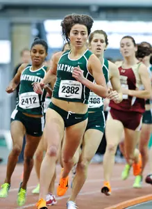 Pappas Sets School Record in Home Meet