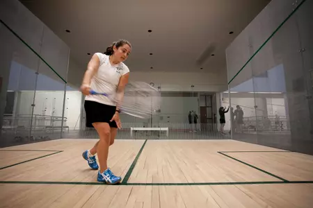 No. 8 Women's Squash Wins Opener with Ease, 9-0