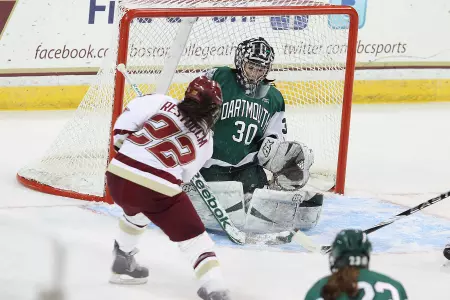 Last-Second Goal Sends No. 5 Eagles Past No. 10 Big Green