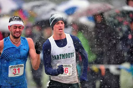 Ethan Shaw Wins Heps Championships, Dartmouth Men Place Third