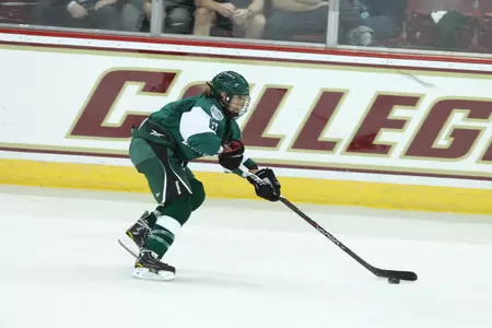 Women's Hockey Controls Colgate in 2-0 victory