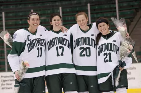 Women's Hockey Holds on to Beat Colgate, 4-3