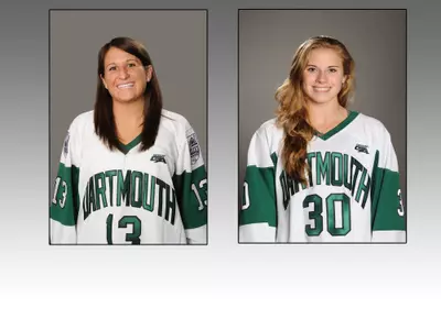 Trunzo & Holdcroft Earn ECAC Weekly Awards