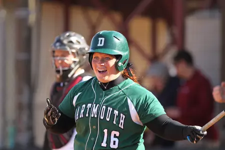 Penn Rallies in Both Games to Defeat Dartmouth Softball
