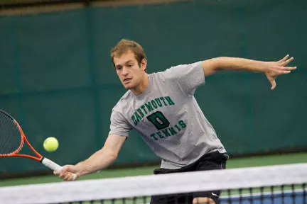 No. 61 Men's Tennis Claims 5-2 Victory at Boston College