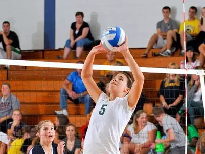 Santa Maria Helps Big Green Serve up a Sweep against Providence