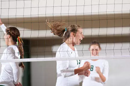 Volleyball Ends Three-Match Skid with Win at Brown