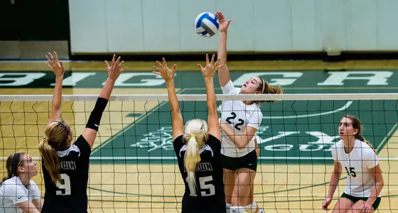 Penn Defeats Volleyball in Straight Sets