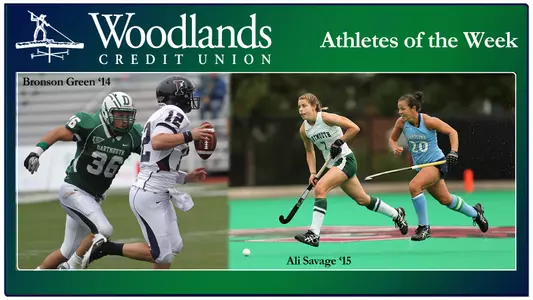 Woodlands Credit Union Athletes of the Week - Green & Savage